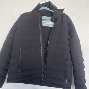 moose knuckles mens Black puffer jacket Size L